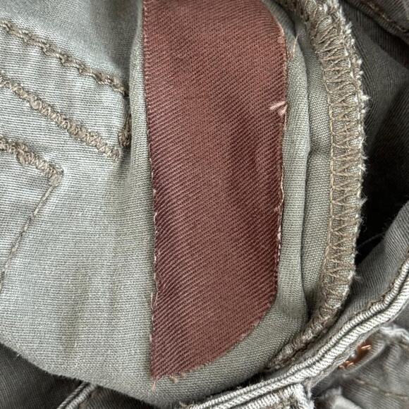 True Religion Women’s 28 Camo Cargo Mid Rise Skinny Jeans Ankle Zip - Picture 7 of 8